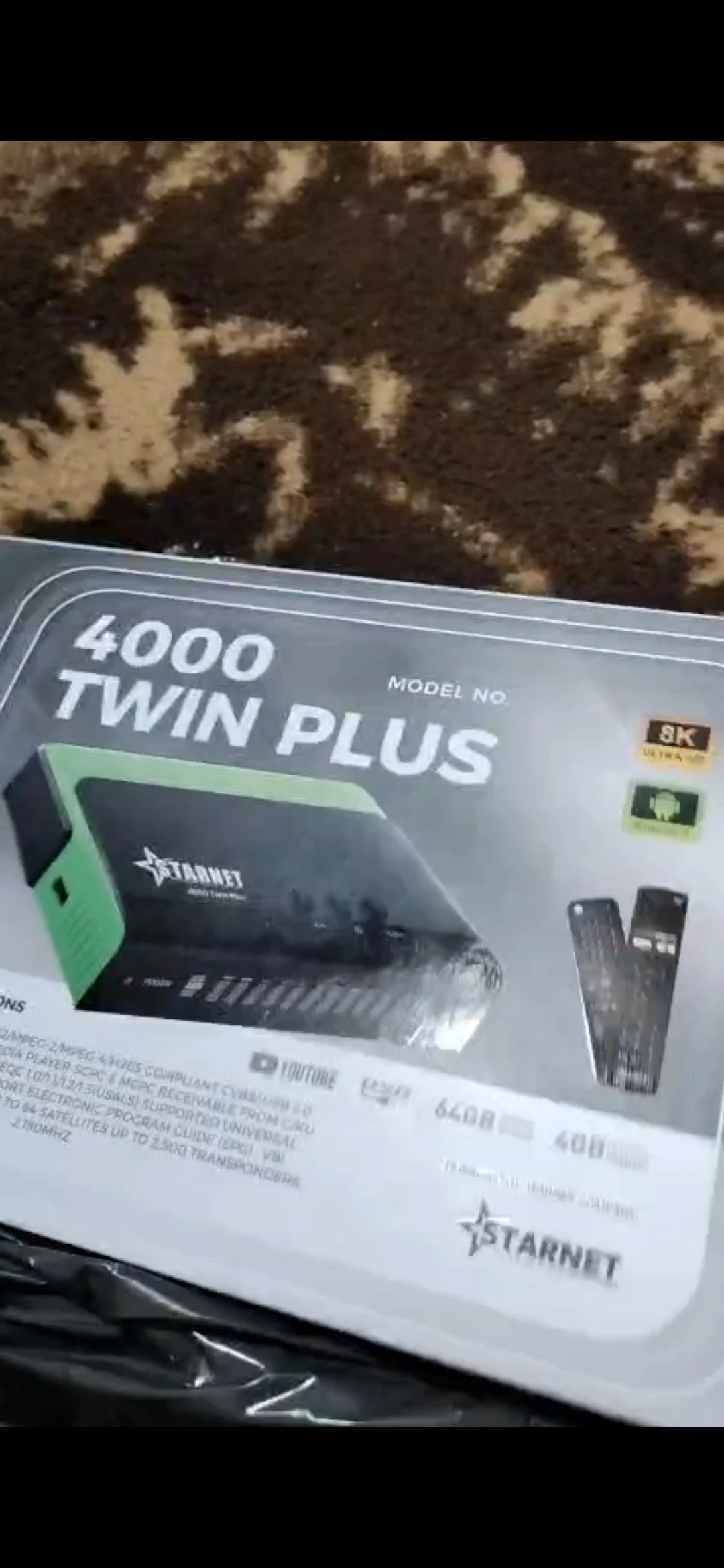 مراجعة العملاء رسيفر ستار نت توين الفوركي 4000