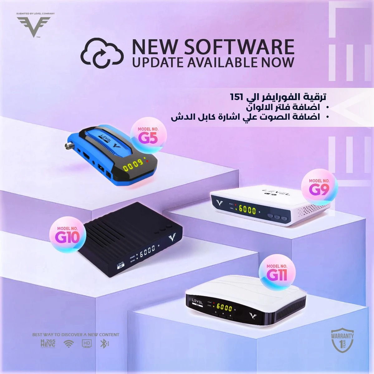 تحديثات سلسلة أجهزة G (G5, G9, G10, G11) بتاريخ 17-04-2026 | السوفت وير الرسمي